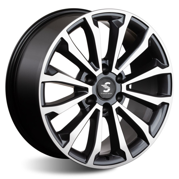 Диски СКАД Premium 8.5\R20 6*139.7 ET33 d100.1 Diamond Black Gris Диски СКАД Premium 8.5\R20 6*139.7 ET33 d100.1 Diamond Black Gris