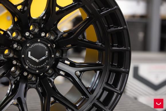 Диски Vossen HFX-1 22x12, Цвет: Satin Black (8 болтов)