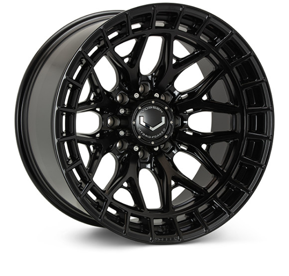 Диски Vossen HFX-1 24x12, Цвет: Satin Black (8 болтов)