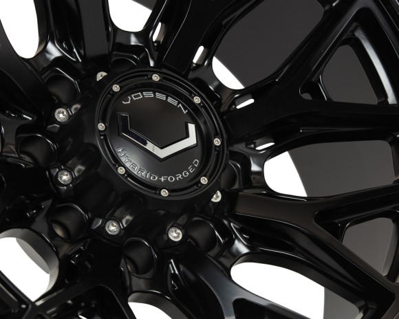 Диски Vossen HFX-1 24x12, Цвет: Satin Black (8 болтов)