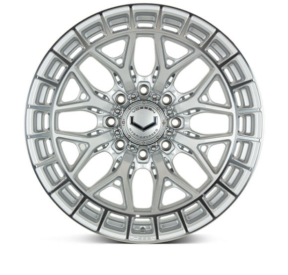 Диски Vossen HFX-1 22x12, Цвет: Silver Polished (8 болтов) 