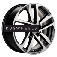 Диски Khomen Wheels 6,5x16/5x100 ET39 D57,1 KHW1612 (Polo) Gray-FP Диски Khomen Wheels 6,5x16/5x100 ET39 D57,1 KHW1612 (Polo) Gray-FP