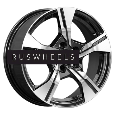 Диски КИК 6,5x16/5x112 ET33 D57,1 КС1053 Алмаз черный