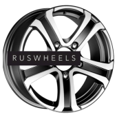 Диски iFree 6x16/5x139,7 ET40 D98 Хафпайп (КС683) Блэк Джек