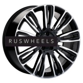 Диски Khomen Wheels 8,5x20/5x108 ET45 D63,4 KHW2004 (Velar) Black-FP