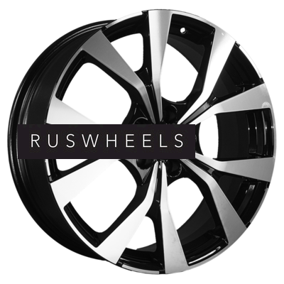 Диски Khomen Wheels 7x19/5x114,3 ET45 D60,1 KHW1906 (Changan CS85 Coupe) Black-FP Диски Khomen Wheels 7x19/5x114,3 ET45 D60,1 KHW1906 (Changan CS85 Coupe) Black-FP