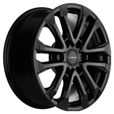 Диски Khomen Wheels 7,5x18/6x139,7 ET30 D106,1 KHW1805 (Fortuner/Hilux) Black Диски Khomen Wheels 7,5x18/6x139,7 ET30 D106,1 KHW1805 (Fortuner/Hilux) Black