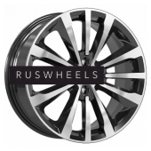 Диски iFree 7x17/4x100 ET43 D60,1 Андерсен (КС912) Блэк Джек