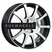 Диски Megami 6x15/5x100 ET38 D57,1 MGM-2 BKF