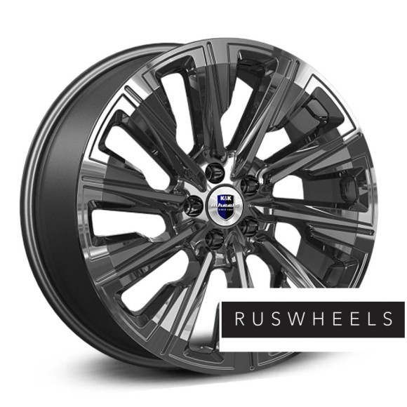 Диски КиК R19 / 7.5J PCD 5x114.3 ЕТ 39 ЦО 66.1 Галего