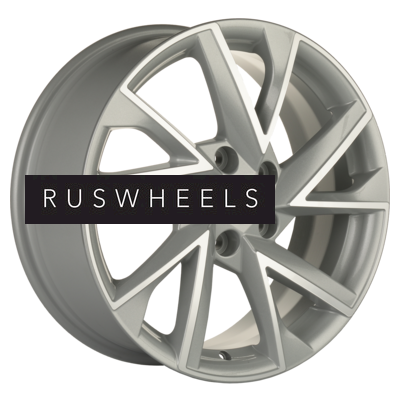 Диски Khomen Wheels 7x17/5x114,3 ET45 D67,1 KHW1714 (CX-5/i40/X-Trail) F-Silver-FP