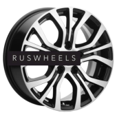 Диски Khomen Wheels 6,5x16/5x110 ET43 D65,1 KHW1608 (Opel Zafira) Black-FP