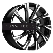 Диски Khomen Wheels 7,5x19/5x114,3 ET45 D67,1 KHW1901 (ix35) Black-FP Диски Khomen Wheels 7,5x19/5x114,3 ET45 D67,1 KHW1901 (ix35) Black-FP