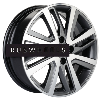 Диски Khomen Wheels 6x16/4x100 ET46 D54,1 KHW1609 (Rio II/Solaris II) Gray-FP