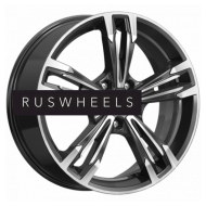 Диски КИК 7x18/5x114,3 ET45 D67,1 Karrera Light (КС935) Алмаз черный