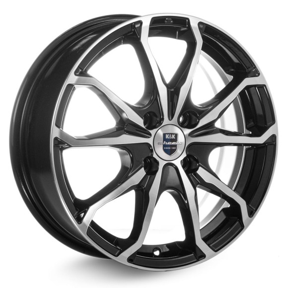 Диски КиК 6,0\R16 4*100 ET52 d54.1 Алмаз черный Диски КиК 6,0\R16 4*100 ET52 d54.1 Алмаз черный