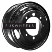 Грузовые диски Kronprinz/Accuride 7x20/6x275 ET144 D221 M20 Black (55-А130-3101012) (11 мм) ЗИЛ-4331, б/футор. 2 030 кг