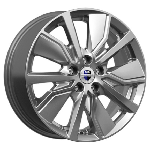 Диски КиК 6.5\R16 5*112 ET46 d57.1 Дарк платинум Диски КиК 6.5\R16 5*112 ET46 d57.1 Дарк платинум