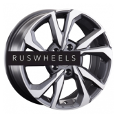 Диски LS 7,5x17/5x114,3 ET45 D73,1 920 GMF (конус, Колпак+лого)