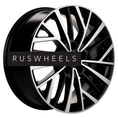 Диски Khomen Wheels 7x17/5x114,3 ET37 D66,5 KHW1717 (Jolion) Black-FP