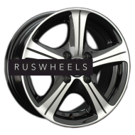 Диски LS 6x14/4x100 ET39 D73,1 202 BKF (конус)