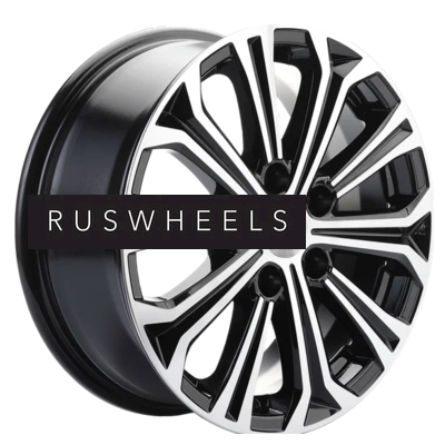 Диски Khomen Wheels 6,5x16/5x114,3 ET45 D64,1 KHW1610 (Civic) Black-FP Диски Khomen Wheels 6,5x16/5x114,3 ET45 D64,1 KHW1610 (Civic) Black-FP