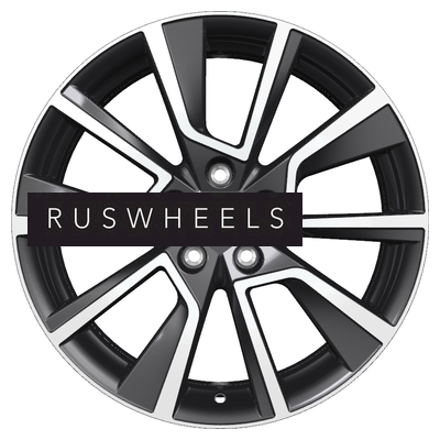 Диски Khomen Wheels 7x18/5x114,3 ET48,5 D67,1 KHW1802 (Sportage) Black-FP Диски Khomen Wheels 7x18/5x114,3 ET48,5 D67,1 KHW1802 (Sportage) Black-FP