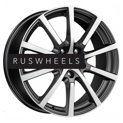 Диски iFree 7x17/5x114,3 ET45 D60,1 Big Byz (КС680) Блэк Джек