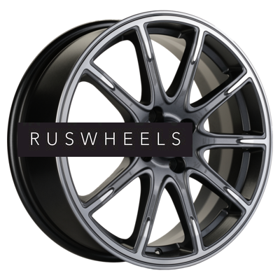 Диски Khomen Wheels 6,5x17/4x100 ET50 D60,1 KHW1707 (Lada Vesta) Gray-FP