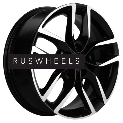 Диски Khomen Wheels 6,5x17/5x114,3 ET45 D67,1 KHW1708 (Mazda3/CX30) Black-FP