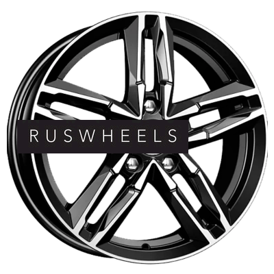 Диски КИК 6x16/5x110 ET45 D63,35 Sayan (КС731M) Алмаз черный