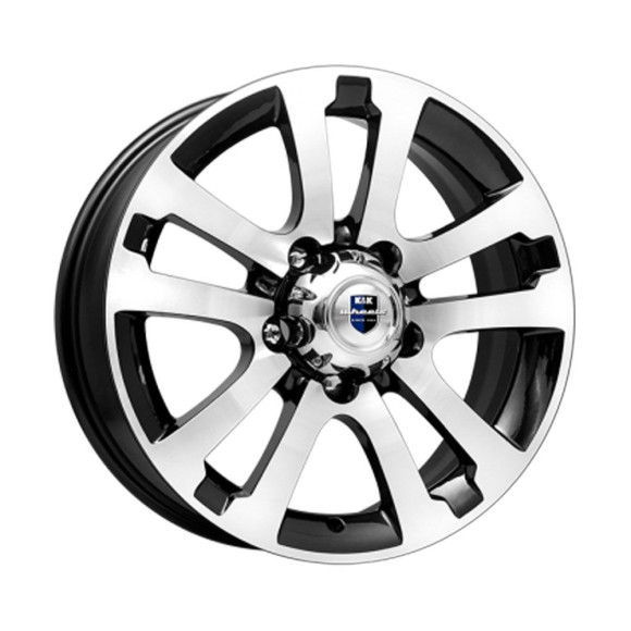Диски КиК 7,0\R18 5*139.7 ET35 d108.5 Алмаз черный
