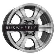 Диски КИК 8x16/5x139,7 ET20 D110,1 Байконур (КС465М) Дарк платинум