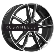 Диски iFree 6,5x16/5x108 ET50 D63,35 Икигай (КС865) Блэк Джек