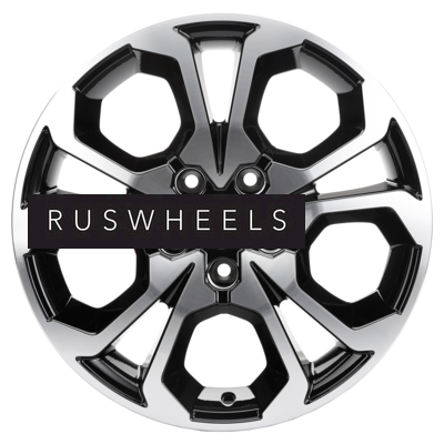 Диски Khomen Wheels 6,5x17/5x114,3 ET50 D66,1 KHW1711 (Arkana/Kaptur) Black-FP Диски Khomen Wheels 6,5x17/5x114,3 ET50 D66,1 KHW1711 (Arkana/Kaptur) Black-FP